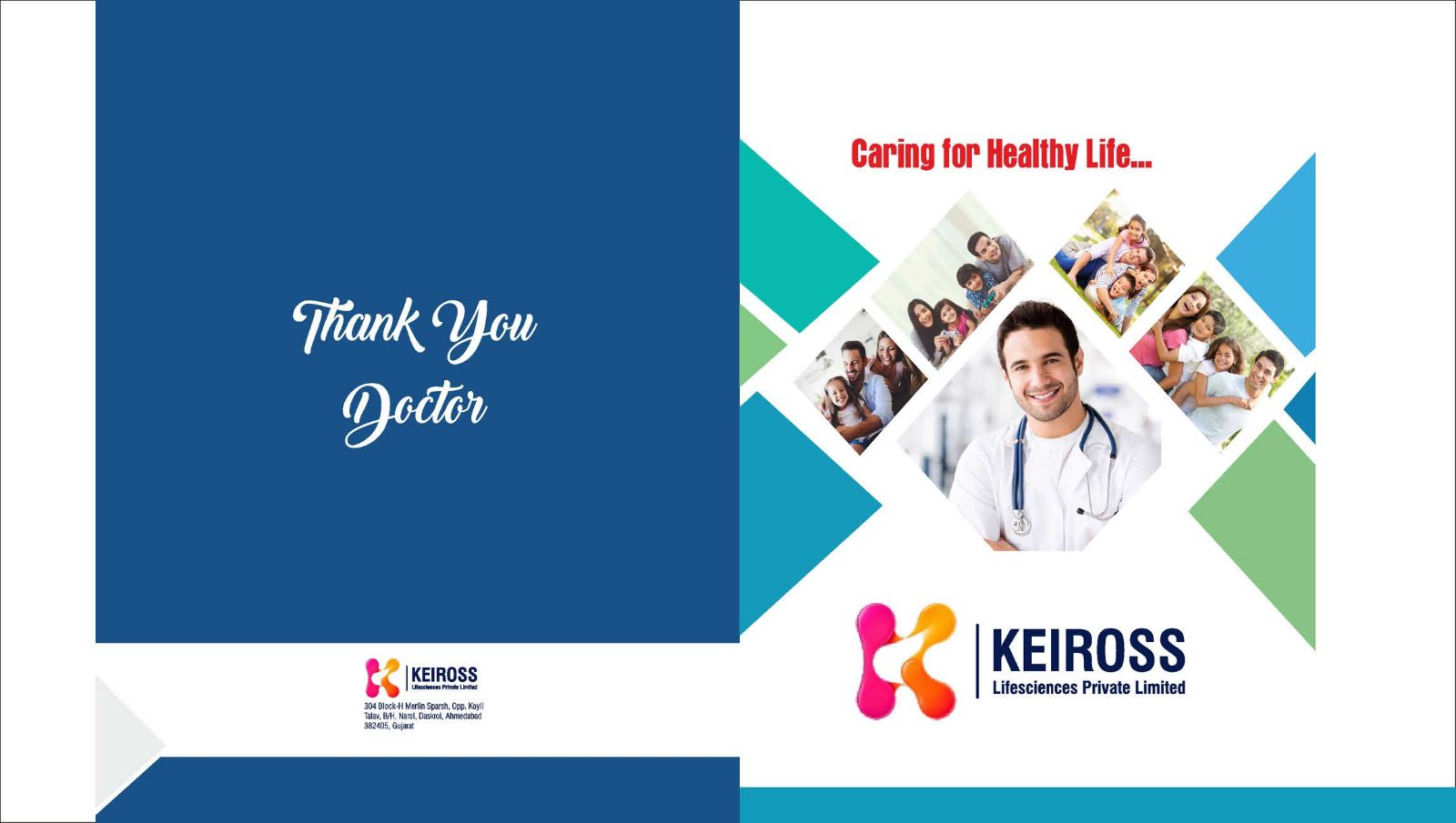 Keiross Lifescience product catalogue cover