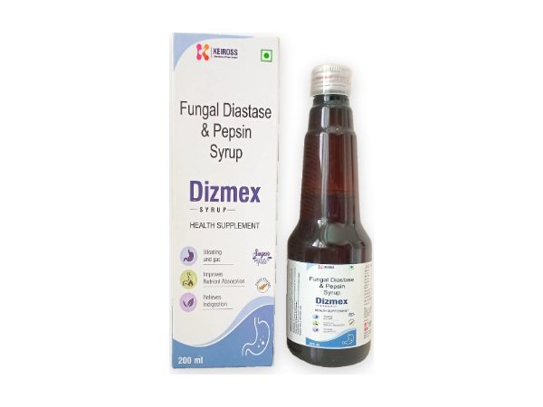 Dizmex — Fungal Diastase 50 mg + Pepsin 10 mg