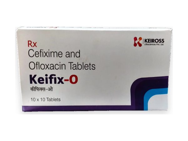 Keifix-O — Cefixime 200 mg + Ofloxacin 200 mg
