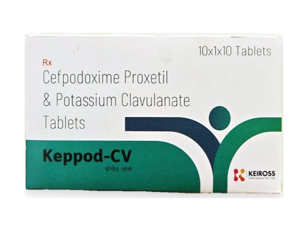 Keppod-CV — Cefpodoxime Proxetil 200 mg + Potassium Clavulanate 125 mg