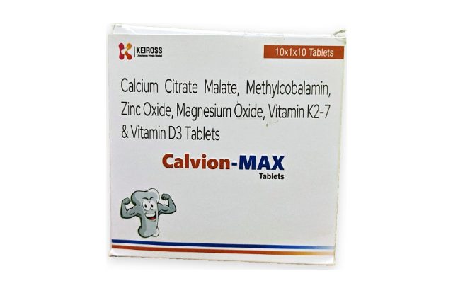 Calvion-Max — Calcium Citrate + Calcitriol + more